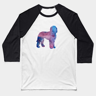 Doodle Dog Silhouette Baseball T-Shirt